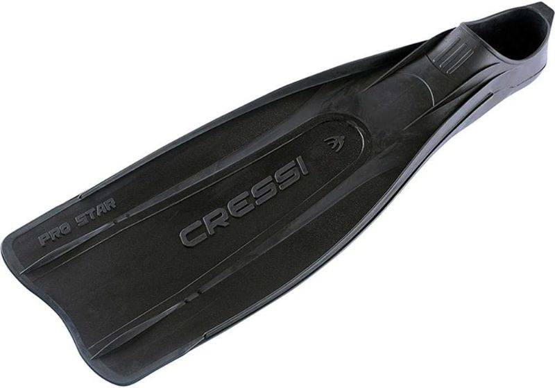Photo 1 of Cressi Adult Reactive Full Foot Pocket Scuba Diving Fins | Pro Star: Made in Italy (8.5-9.5)
