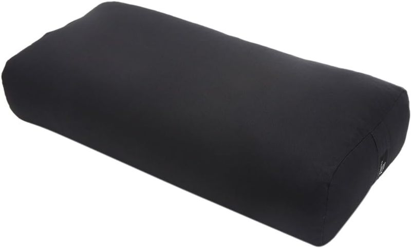 Photo 1 of Everyday Yoga Bolster Rectangular Meditation Pillow, Super Soft & Lightweight with Carry Handle - Firm Support for Restorative Yoga, Multi-color
