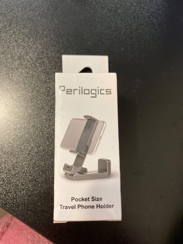 Photo 2 of Perilogics Universal in Flight Airplane Phone Holder Mount. Hands Free Viewing with Multi-Directional Dual 360 Degree Rotation. Pocket Size Must Have Travel Essential Accessory for Flying
