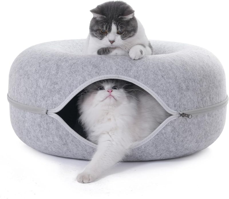 Photo 1 of Large Cat Tunnel Bed for Indoor Cats 