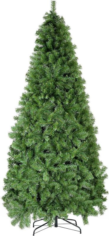 Photo 1 of Qukadark 6.5 ft Spruce Artificial Fake Christmas Tree with Premium Metal Hinges