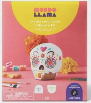 Photo 1 of MONDO LLAMA Create your Own Calavera Kit 