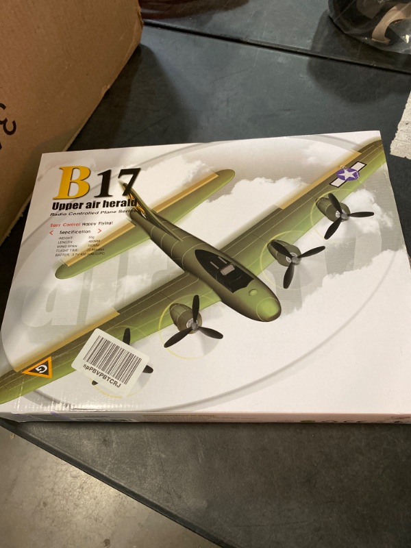 Photo 3 of GoolRC B-17 RC Plane, 2 Channel RC Airplane, 2.4Ghz Remote Control Airplane, Ready to Fly EPP Foam Glider, Fixed Wing RC Aircraft Flight Toys for Boys,Kids and Adults
