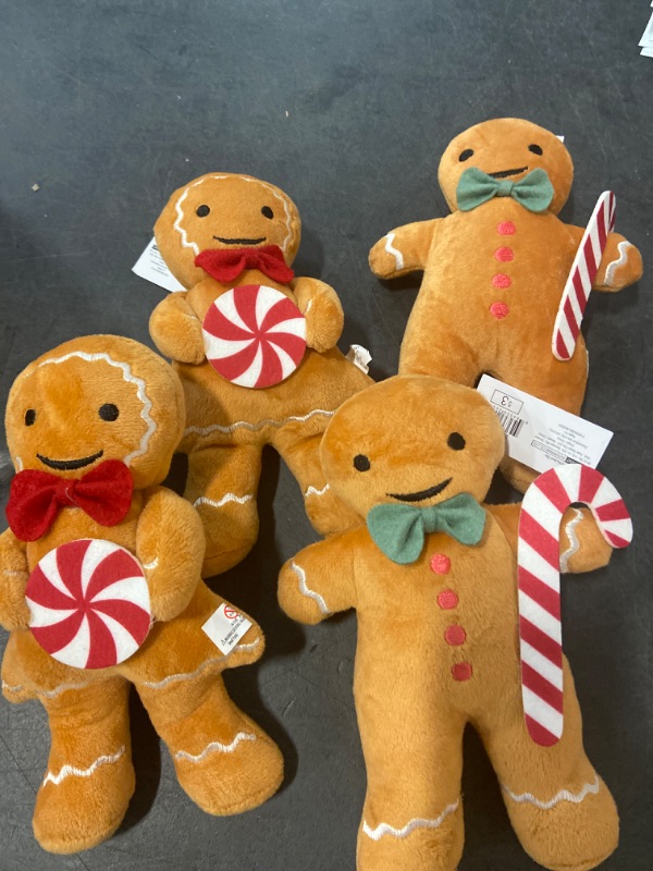 Photo 2 of Target Bullseye Playground Christmas 2023 8" Gingerbread Plush Set