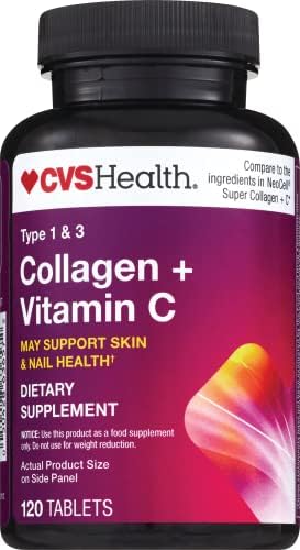 Photo 1 of CVS Health Collagen + Vitamin C Tablets, 120 CT