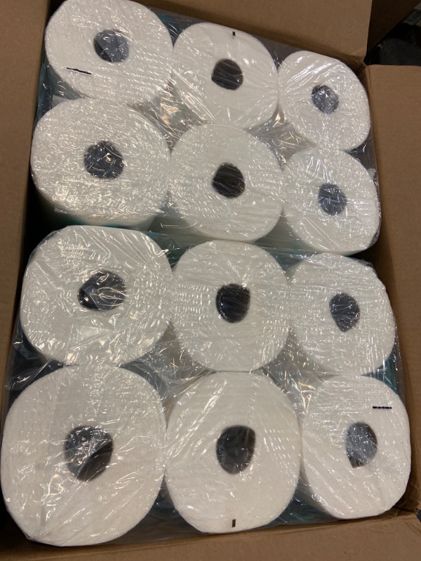 Photo 2 of Amazon Brand - Presto! Flex-a-Size Paper Towels, 158 Sheet Huge Roll, 6 Count (Pack of 1), 6 Huge Rolls = 19 Regular Rolls