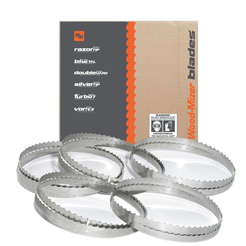 Photo 1 of Wood-Mizer DoubleHard 125" Sawmill Bandsaw Blades 10° All-Purpose Sawing - 5 Pack