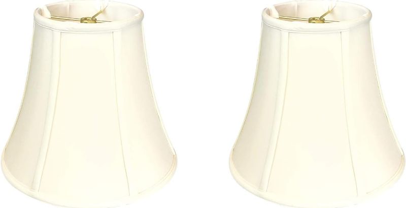 Photo 1 of Royal Designs, Inc. Set of 2 True Bell Basic Lamp Shade, Quality Fabric, Stylish Design, BSO-704-10EG-2, Eggshell, 5 x 10 x 8.5 in, 2 Pack