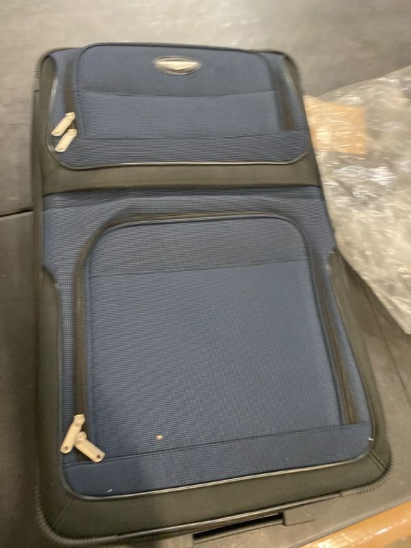 Photo 2 of Travel Select Amsterdam Expandable Rolling Upright Luggage, Navy, 4-Piece Set 4-Piece Set (15/21/25/29) Navy