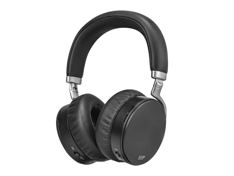 Photo 1 of Monoprice Bluetooth Headphones with Active Noise Cancelling, 20H Playback/Talk Time, with The AAC, SBC, Qualcomm aptX, and Qualcomm aptX Low Latency Audio codecs