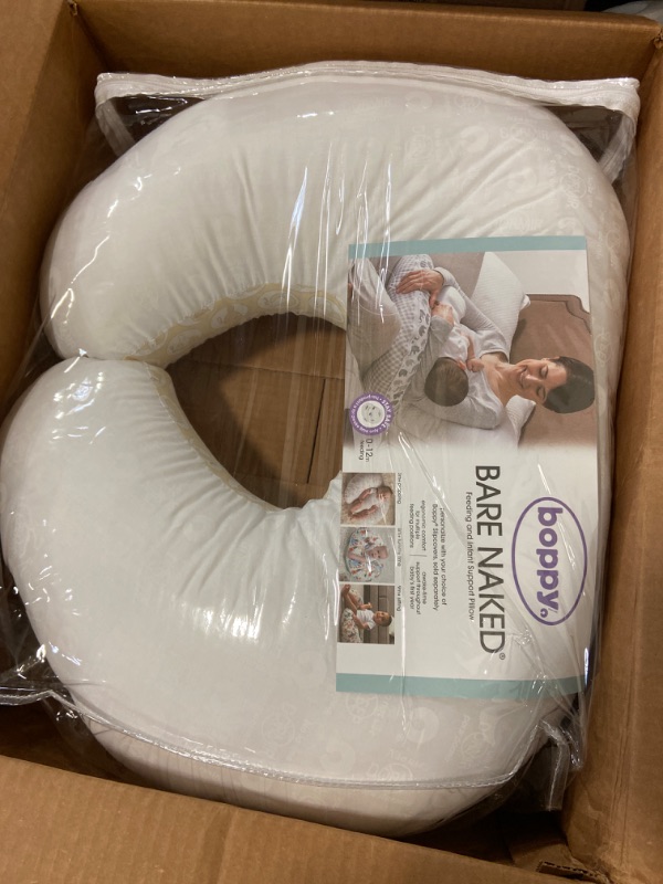 Photo 2 of Boppy Nursing Pillow – Bare Naked | Breastfeeding and Bottle Feeding, Propping Baby, Tummy Time, Sitting Support | Pillow Only