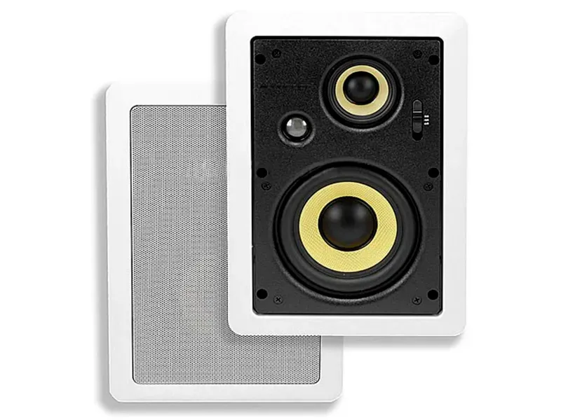 Photo 1 of Monoprice Caliber In-Wall Speakers 6.5in Fiber 3-Way (pair)