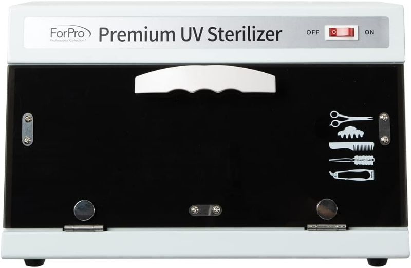 Photo 1 of ForPro Premium UV Sterilizer, Eliminates Bacteria & Microbes, Sterilizes Towels & Implements, 9.25” H x 14.75” W x 8.25” D, 11 Liters
