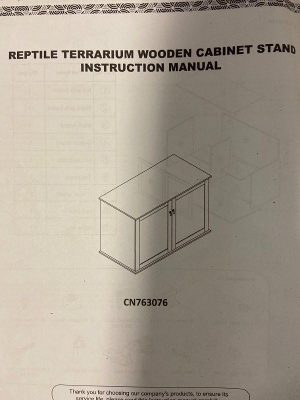 Photo 4 of REPTI ZOO Reptile Terrarium Cabinet, Reptile and Amphibian Terrarium Stand 36" W x 18" D x 30" H
