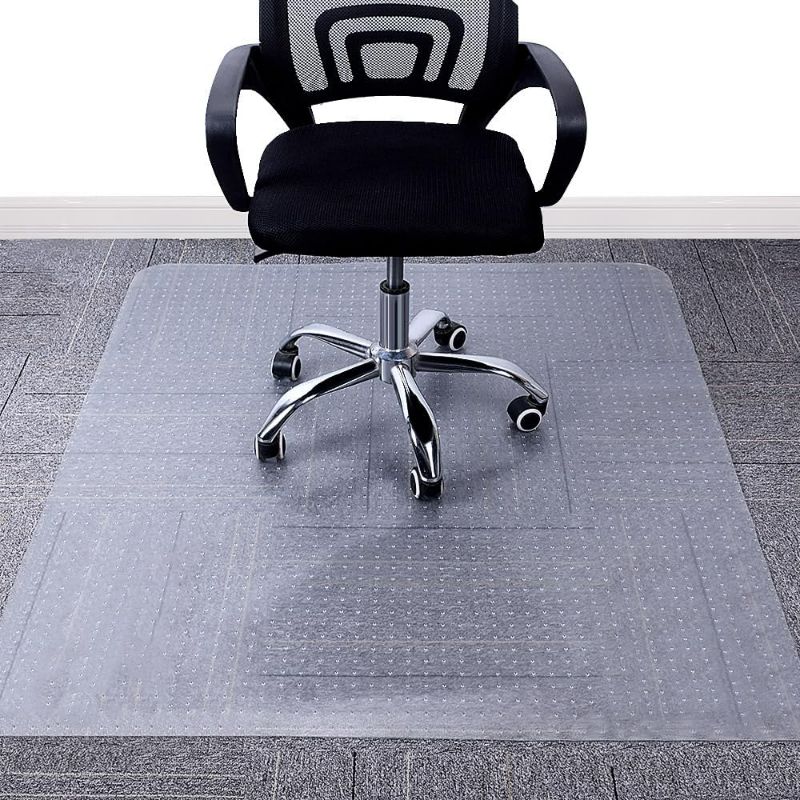 Photo 1 of AiBOB Chair Mat for Low Pile Carpet Floors, Flat Without Curling, 36 X 48 in, Office Carpeted Floor Mats for Computer Chairs Desk
