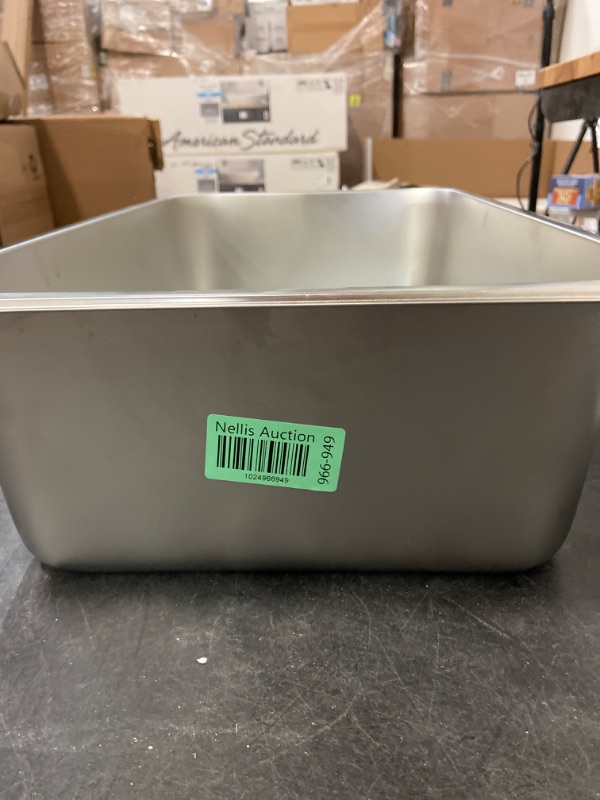 Photo 4 of Steam Table Pan, 6", Stainless Steel