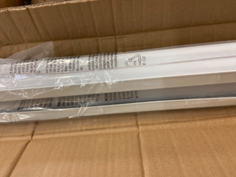 Photo 1 of 4FT Linkable LED Shop Light for Garages, 42W 4800LM 5000K Daylight LED Shop Lights, LED Ceiling Light with Pull Chain (ON/Off), Linear Worklight Fixture with Plug, 2 Pack 5000k-daylight White