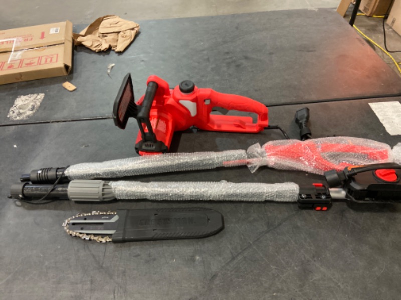 Photo 2 of Craftsman CMECSP610 10 in. Electric Chainsaw/Pole Saw Combo