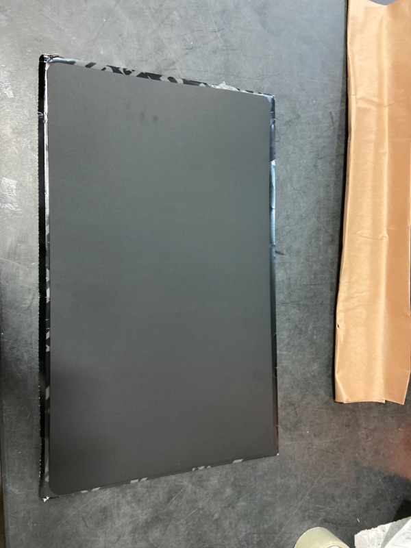 Photo 2 of Nekmit Leather Desk Blotter Pad 24 x 14 Inches, Flat, Non-Slip, Waterproof, Black Black 24" x 14"