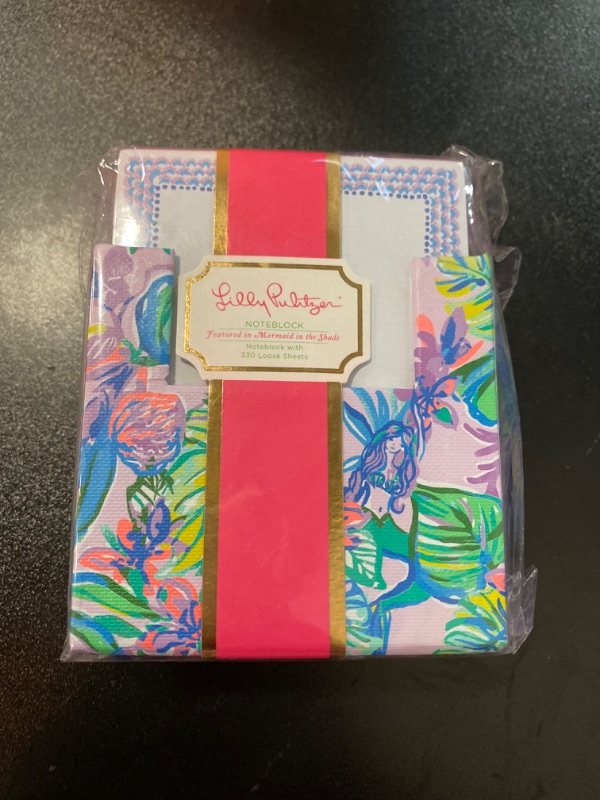 Photo 2 of Lilly Pulitzer Noteblock (Mermaid in the Shade) Wallet
