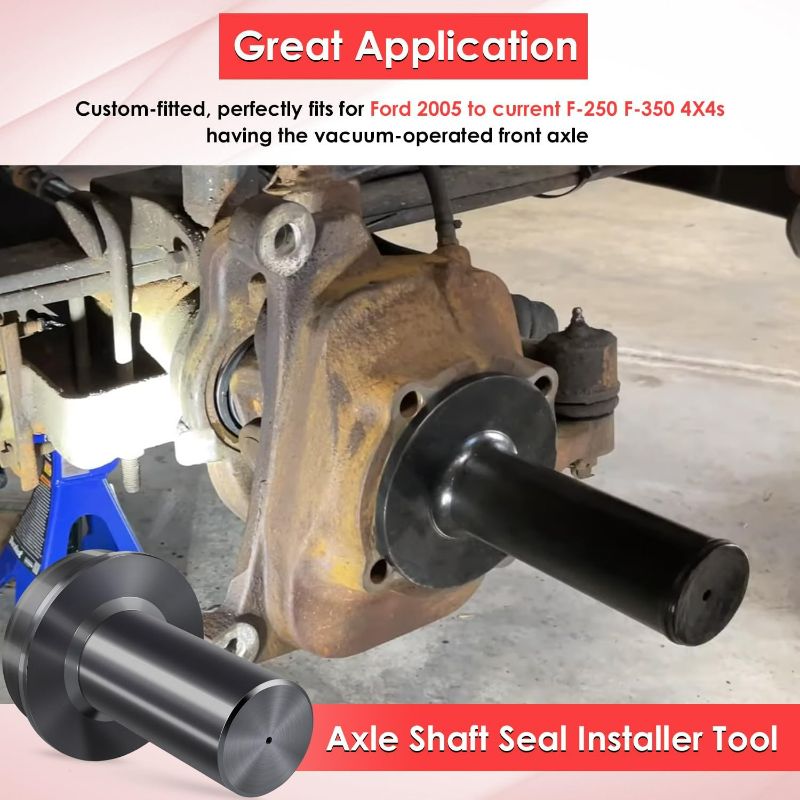 Photo 2 of 6697 Wheel Knuckle Vacuum Oil Seal Installer Tool for Ford 2005 to Current F-250 F-350 Axle Tools 
