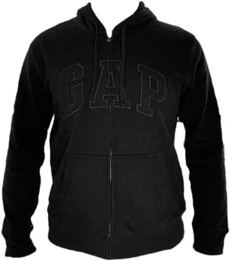 Photo 1 of GAP Men's Full Zip Fleece Logo Hoodie (L)
 