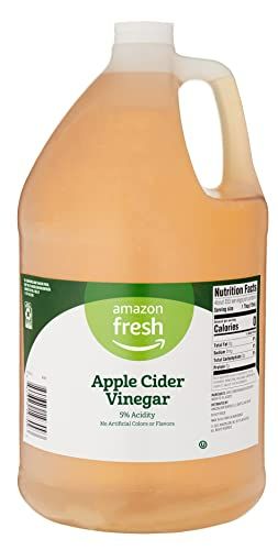 Photo 1 of Amazon Fresh - Apple Cider Vinegar, 128 Oz
