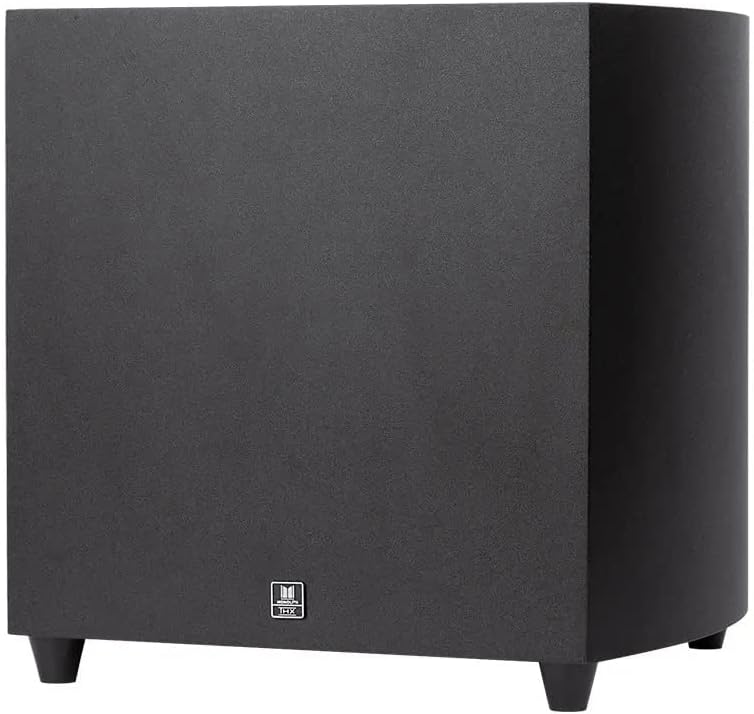 Photo 1 of Monoprice 12in 150-watt Powered Subwoofer, Deep and Powerful Bass, Compact Design, Quick and Easy to Setup, for Home Theater or Gaming Systems
