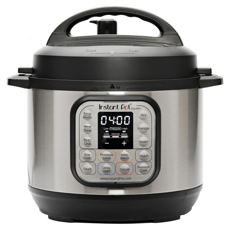 Photo 1 of Instant Pot Duo 7-in-1 Electric Pressure Cooker, Slow Cooker, Rice Cooker, Steamer, Sauté, Yogurt Maker, Warmer & Sterilizer, Includes App With Over 800 Recipes, Stainless Steel, 3 Quart 3QT Duo