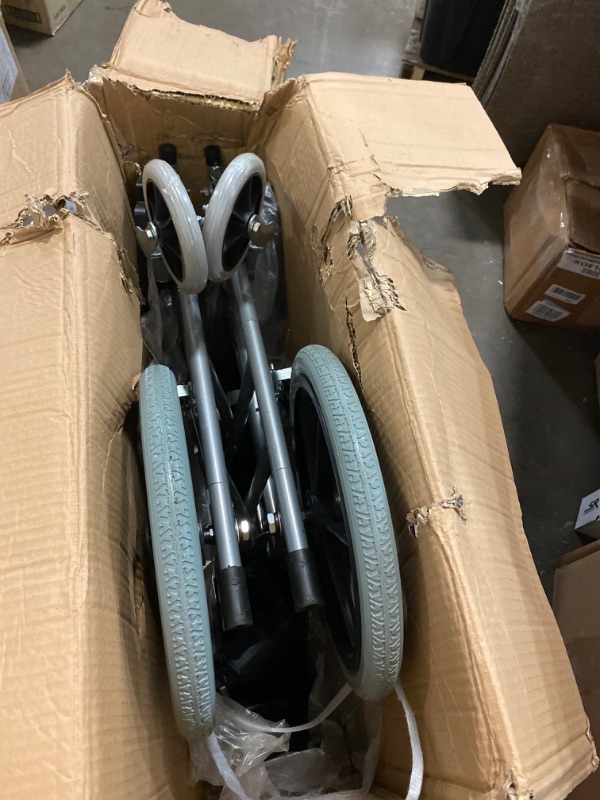 Photo 1 of Wheelchair Lightweight Folding Portable Transport Chair
