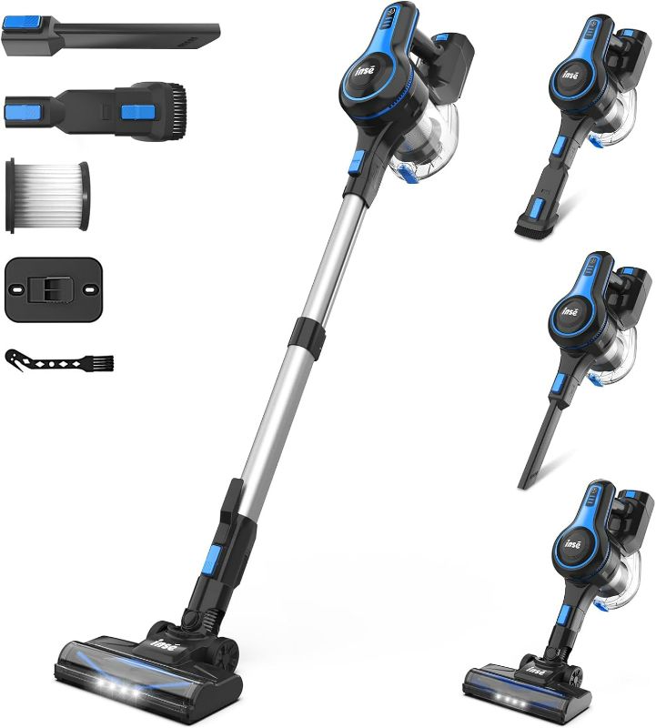 Photo 1 of INSE Cordless Vacuum Cleaner, Rechargeable Stick