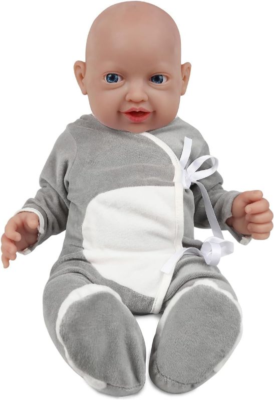 Photo 1 of Vollence 23" Full Body Silicone Baby Dolls-Collectible Dolls Baby Gifts Teaching Dolls - Boy
