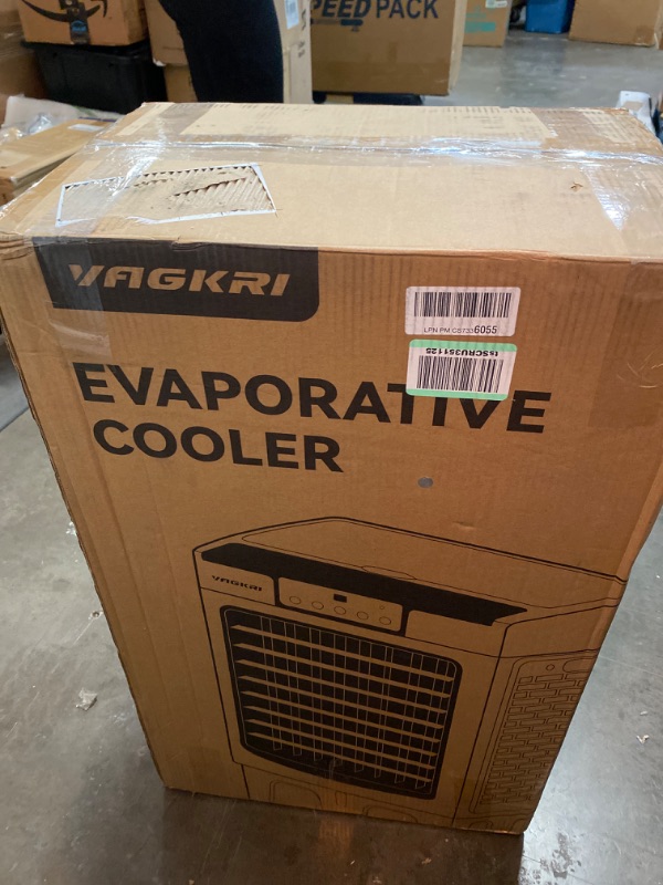 Photo 3 of Evaporative Cooler, VAGKRI 2100CFM Air Cooler, 120°Oscillation Swamp Cooler with Remote Control, 24H Timer, 3 Wind Speeds for Outdoor Indoor Use,7.9Gallon