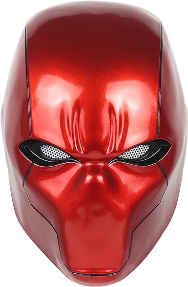 Photo 1 of Tiangong Red Hood Helmet Metallic Effect Red Hood Mask Deluxe Cosplay Prop for Fans Collector's Edition

