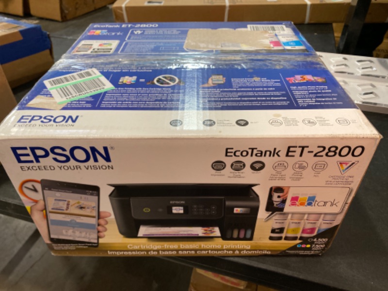 Photo 3 of Epson EcoTank ET-2800 Colour All-in-One Printer - Black
