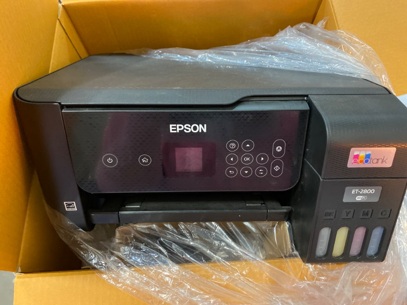Photo 2 of Epson EcoTank ET-2800 Colour All-in-One Printer - Black
