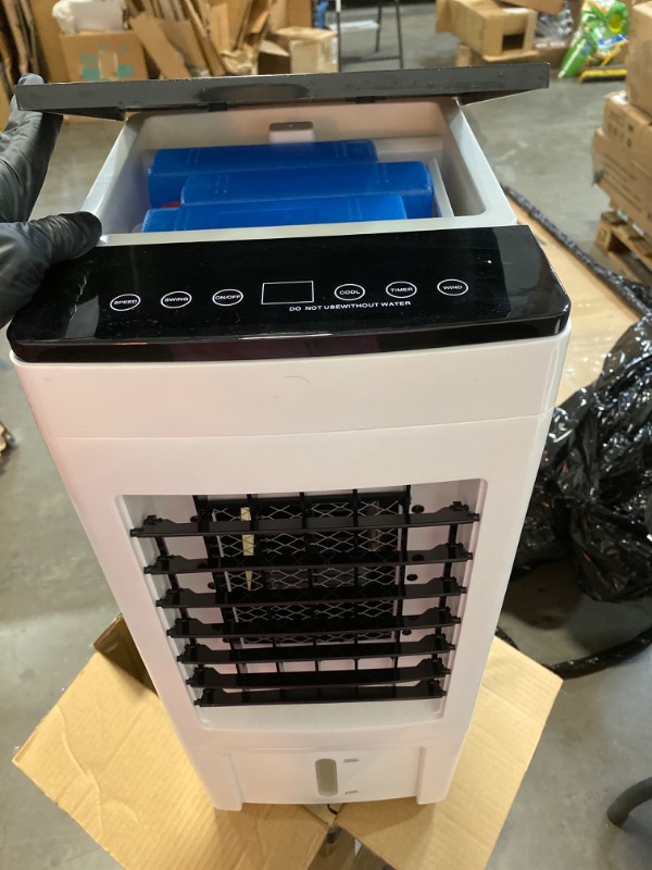 Photo 1 of Portable Air Conditioners | 3-IN-1 Air Conditioner Portable for Room | Evaporative Air Cooler AC Unit Swamp Cooler | Portable AC Air Conditioner with Humidifier, Remote, 3 Speed, 8H Timer, Big 8L Tank