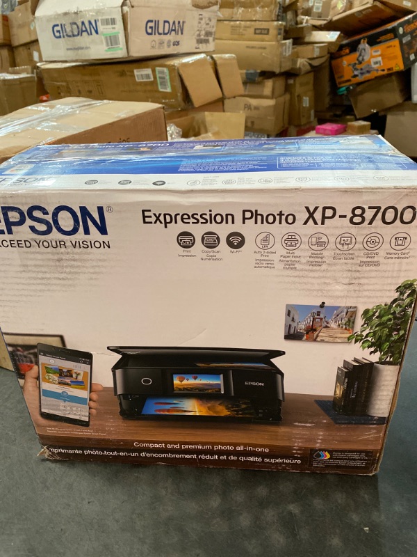 Photo 3 of Epson Expression Photo XP-8700 Wireless All-in-One Printer

