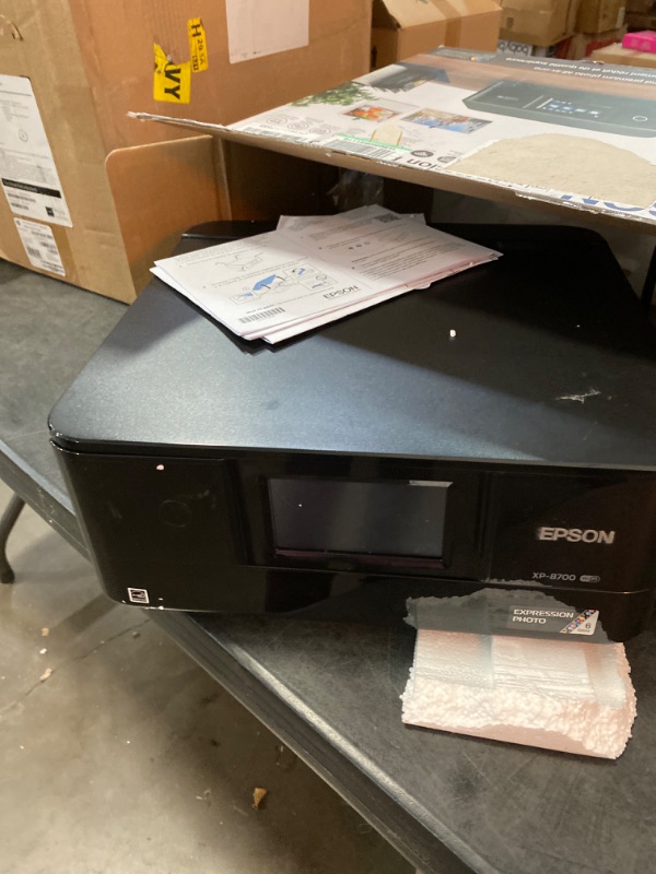 Photo 2 of Epson Expression Photo XP-8700 Wireless All-in-One Printer
