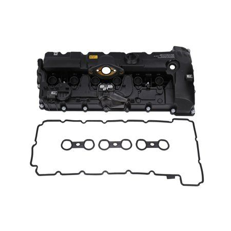 Photo 1 of Replacement Engine Valve Cover with Gasket - Compatible with BMW - 2007-2013 - 2.5L 3.0L - N51 & N52 Engines 128i 323i 328i 328xi 525xi 528i 5
