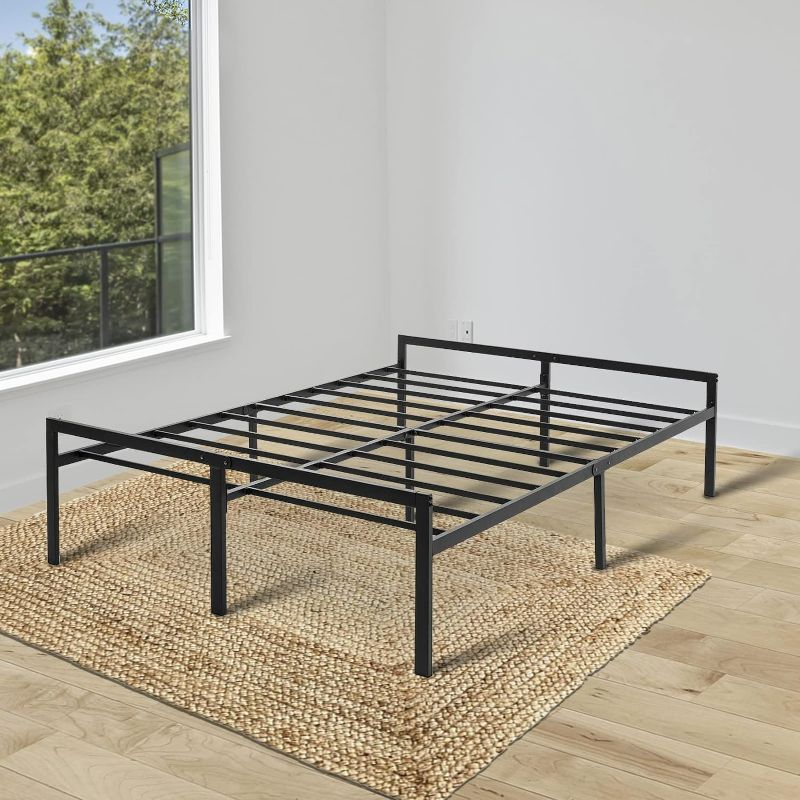 Photo 1 of PARTS ONLY, KING METAL BED FRAME (PHOTO AS REFERENCE)