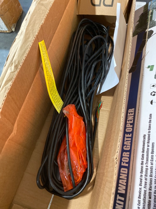 Photo 2 of TOPENS TEW3 Vehicle Exit Sensor Kit Wired Driveway Gate Exit Wand Car Detector with 50 ft. Cable Range Adjustment for Automatic Gate Opener System Hands Free Sensor Probe Device Work with Mighty Mule