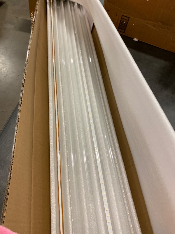 Photo 3 of Sunco Lighting 4FT T8 LED Tube, 18W (40W) Fluorescent, Clear Cover, 5000K Daylight, Single Ended Power (SEP), Ballast Bypass, Commercial Grade - 10 Pack