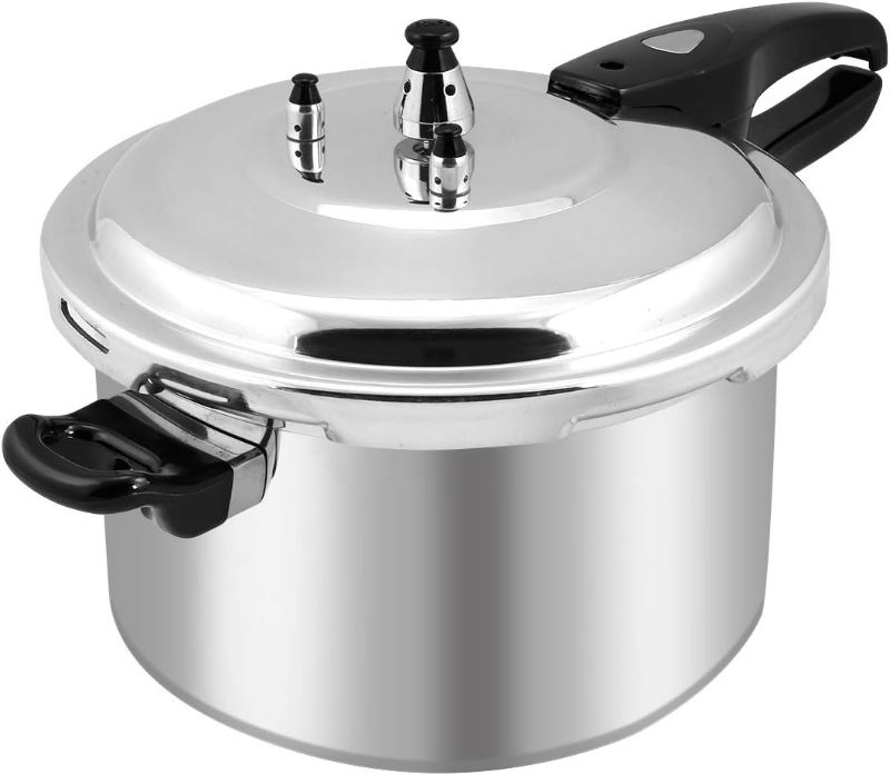 Photo 1 of Barton 8Qt Pressure Canner Release Valve Aluminum Canning Pot Cooker Pot Stove Top Instant Fast Cooking Pot
