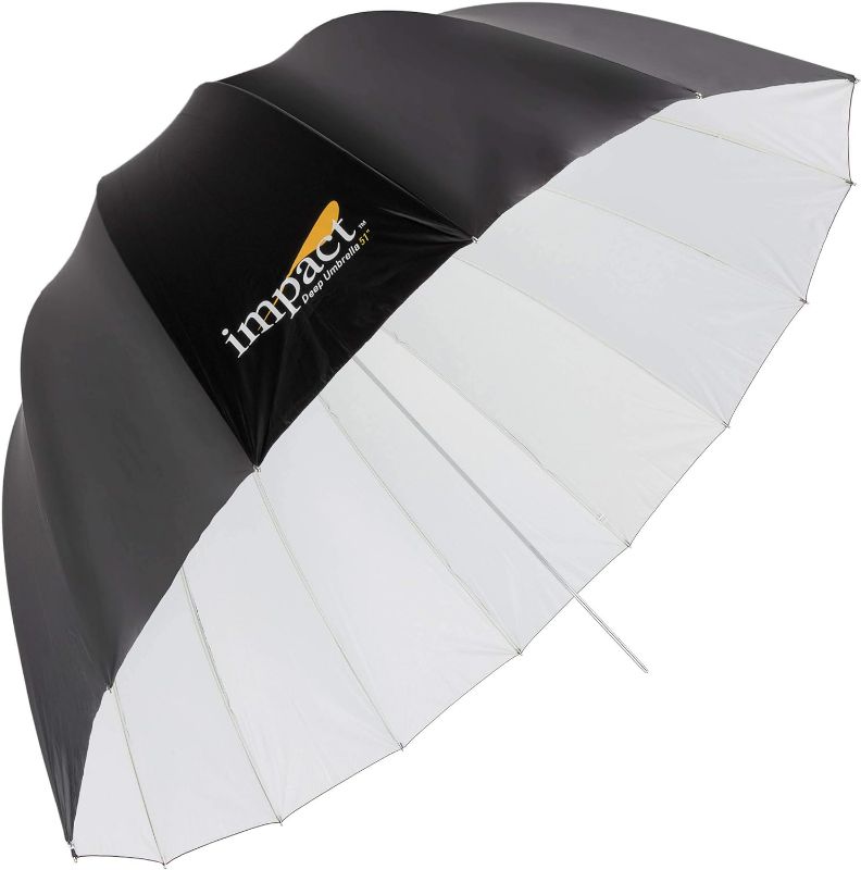 Photo 1 of Impact Large Improved Deep White Umbrella (51")
