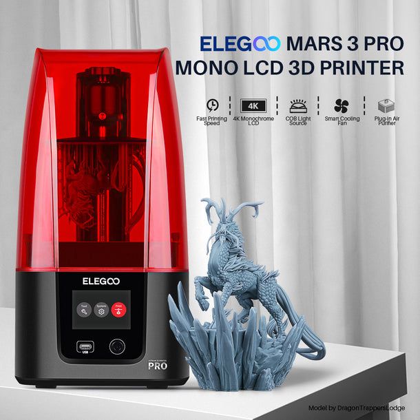 Photo 1 of ELEGOO MSLA 3D PRINTER