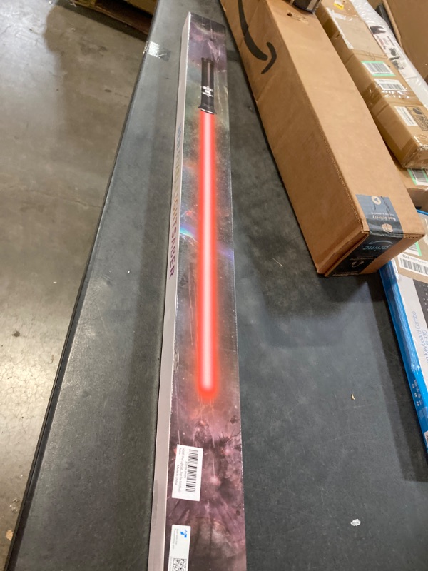 Photo 1 of HOCET Star Wars Neo Realistic Pixel Lightsaber Metal Hilt Full Size,Smooth Swing Force FX Lightsaber,Heavy Dueling Lightsaber,Black Series Light Saber,Costume Toys for Kids(Black)