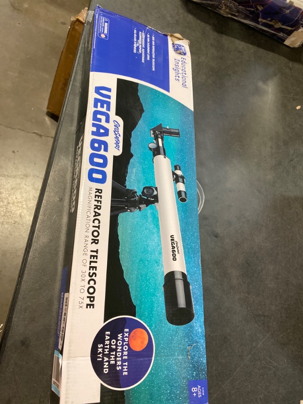 Photo 3 of Educational Insights GeoSafari Vega 600 Telescope, Telescope for Kids & Adults Beginners, Supports STEM Learning, Great to Explore Space, Moon, & Stars