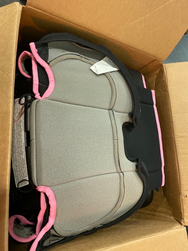 Photo 2 of Evenflo GoTime LX High Back Booster Car Seat High Back Terrain Pink