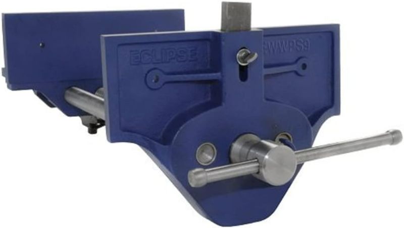Photo 1 of Eclipse Professional Tools EWWPS9 Plain Woodworking Vice Screw, Blue, 9-Inch
